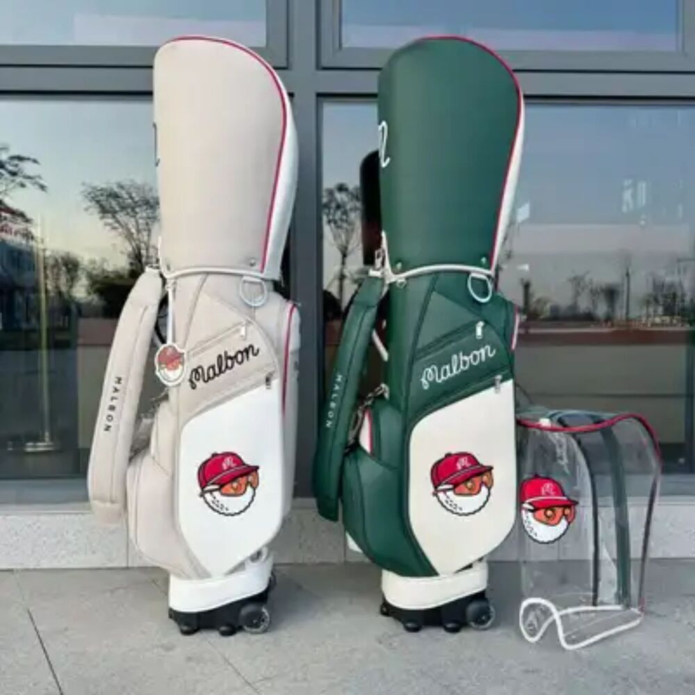 MALBON Wheeled Golf Bag Waterproof Trolley Bag for Men and Women 1pc